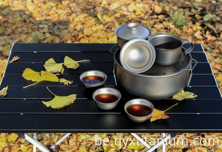 Titanium Tea Set